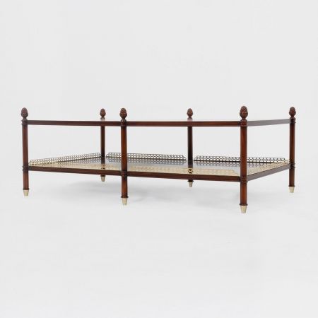 Sofatisch "Doina" 129cm in Mahagoni