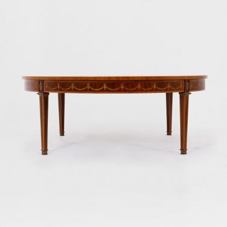 Runder Kaffeetisch / Coffee Table "Leopold"