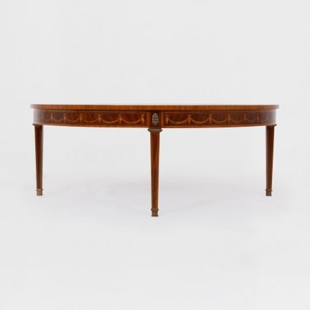 Runder Kaffeetisch / Coffee Table "Leopold"
