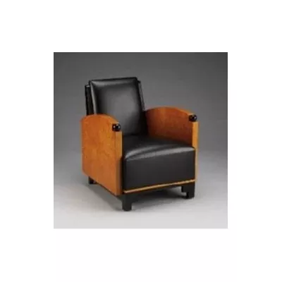 Art Deco Lounge Chair in Special Finish