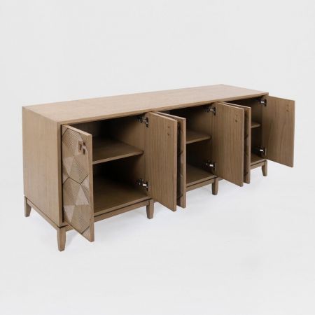 Sideboard Serie Buffet  khaki Grain