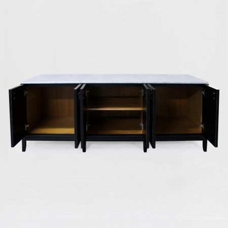 Retro Sideboard "Metzner" mit Marmorplatte