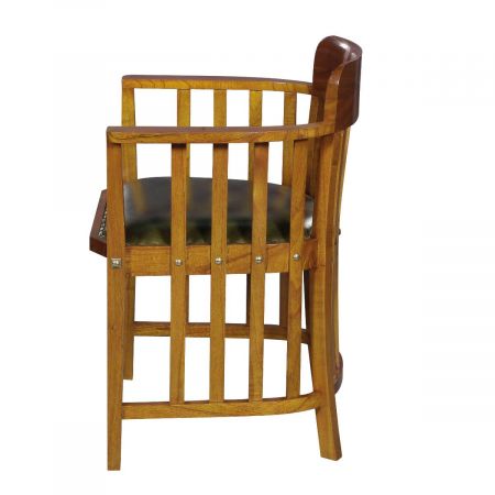 Bürostuhl Globe Wernicke Leder Grün