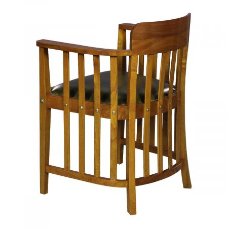 Bürostuhl Globe Wernicke Leder Grün