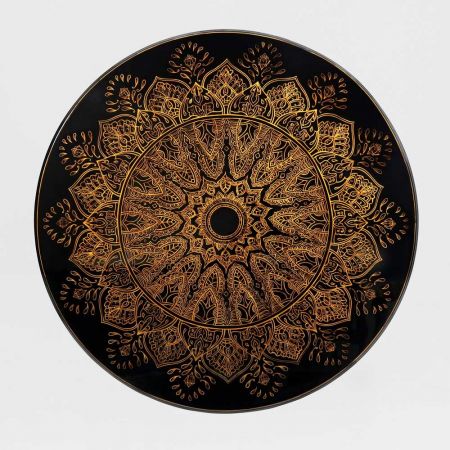 Runder Esstisch im Chinoiserie Stil