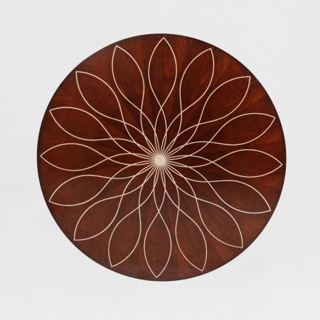 Runder Art Deco Esstisch