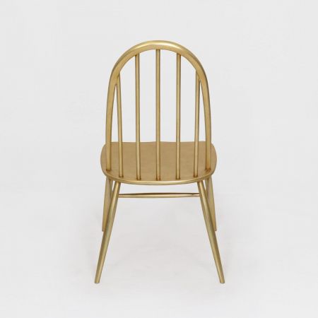 Art Deco Stuhl Ashley in Gold