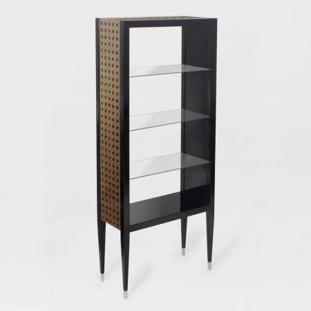 Mid Century Regal / Raumteiler "Turin", Rattan