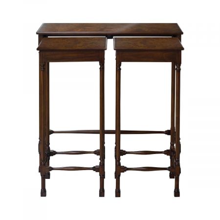 "Set of 3 Tables" - Kleiner Tisch in Burl