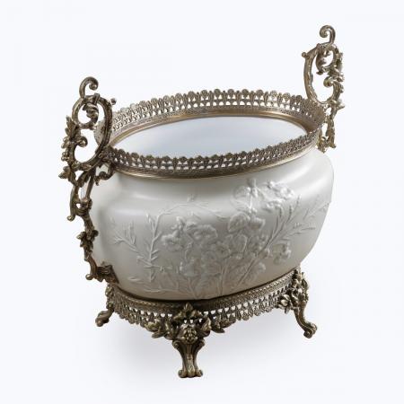 Porzellanschale, Bronze