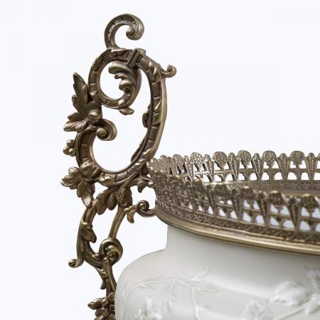 Porzellanschale, Bronze