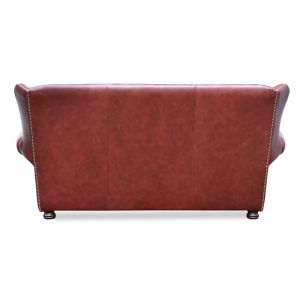 "Abigail" original Chesterfield Sofa Echtleder 3-Sitzer englisches Ledersofa