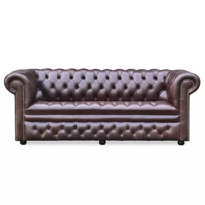 Chesterfield Sofa "Austin Buttonseat" 3-Sitzer Original englisch