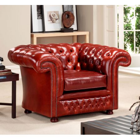 "Dexter Chair" Chesterfield Sessel