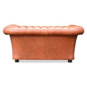 "Dexter" Chesterfield Sofa 2-Sitzer Echtleder