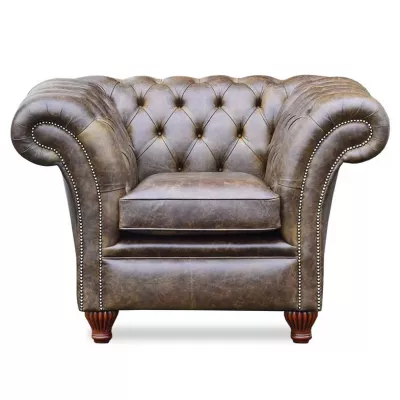 Chesterfield Sessel "Empire Chair", original englisch