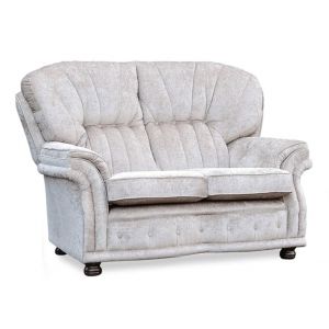 "Hailey" Chesterfield Sofa original 2-Sitzer Echtleder