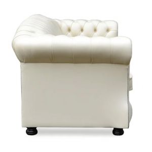 "Jaxon" original Chesterfield Sofa Echtleder 4-Sitzer englisches Ledersofa