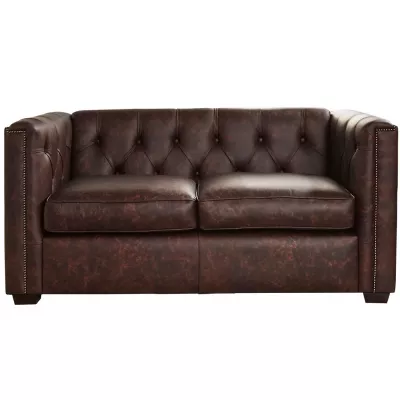 "Nelson" 2-Sitzer Original englisches Chesterfield Sofa