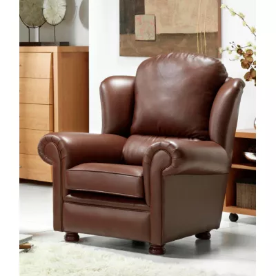 "Nora Chair" Chesterfield Sessel (Abb. in Leder)