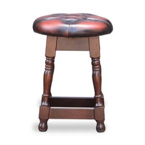 "Tudor Low Bar Stool" Chesterfield Barhocker, Barstuhl, Stuhl