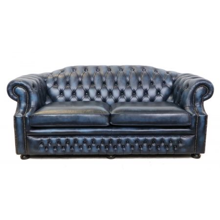 Chesterfield Sofa"Hugo" original, 3-Sitzer