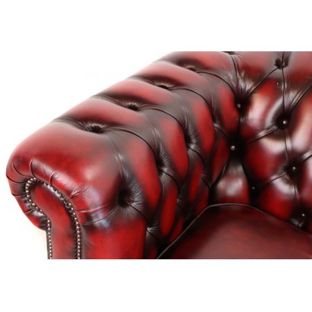 Leder Chesterfield, englisches Sofa
