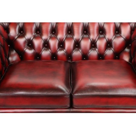 Leder Chesterfield, englisches Sofa