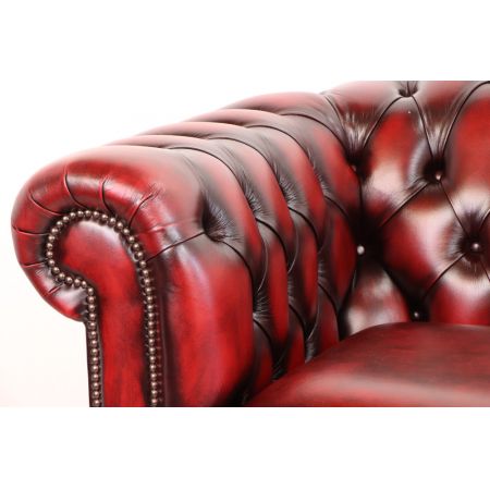 Leder Chesterfield, englisches Sofa
