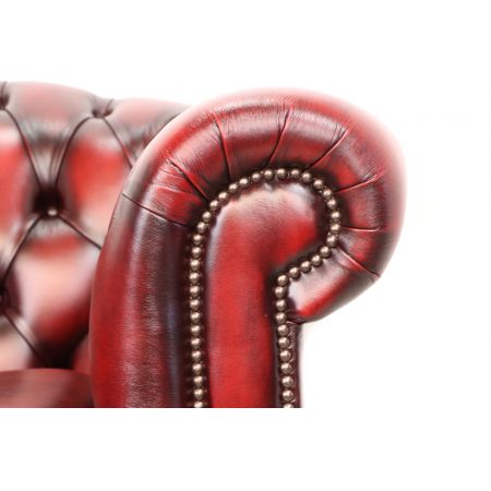 Leder Chesterfield, englisches Sofa