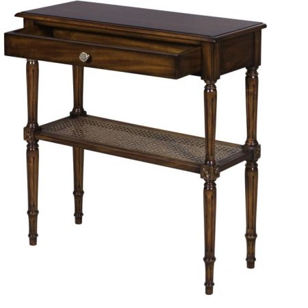 Konsole Mahagoni französisch mit Schublade und Ablage