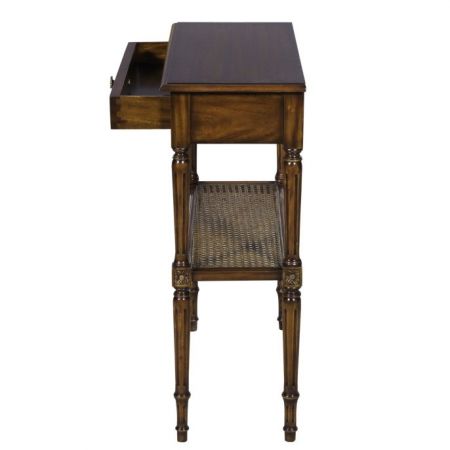 Konsole Mahagoni französisch mit Schublade und Ablage