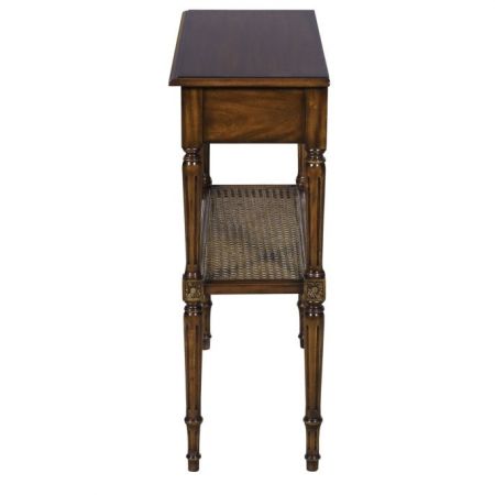 Konsole Mahagoni französisch mit Schublade und Ablage