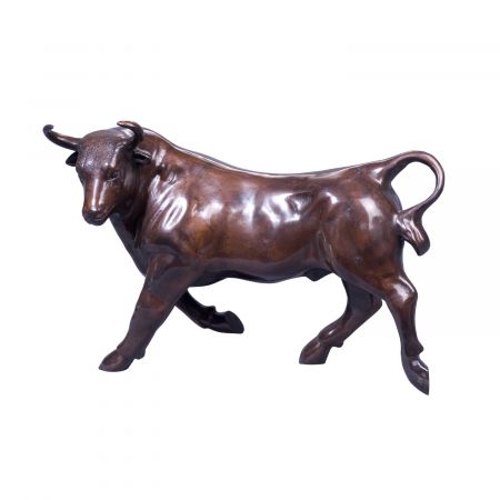 "Stier II" Bronzefigur