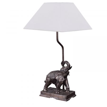 "Elefanten Lampe" Bronzelampe Bronzefigur Bronzeelefant