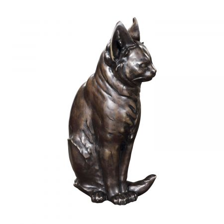 "Katze" Bronzefigur
