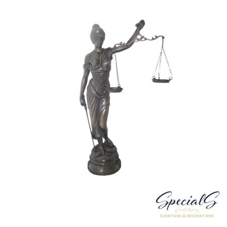 "Justicia" Bronzefigur