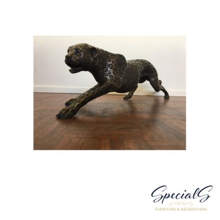 "Gepard" Bronzefigur