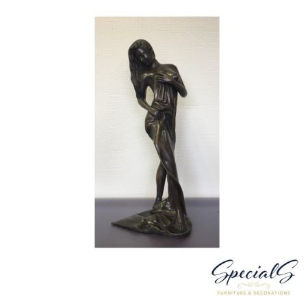 "Stehende Frau" Bronzefigur