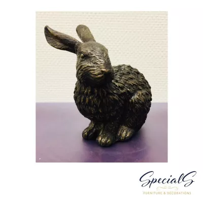"Hase" Bronzefigur
