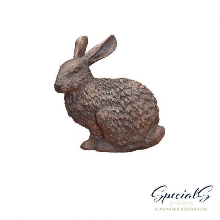 "Hase" Bronzefigur