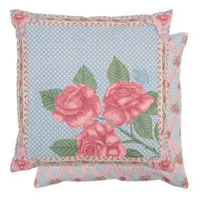 Clayre & Eef Kissenhülle "Sweet Roses" 40*40