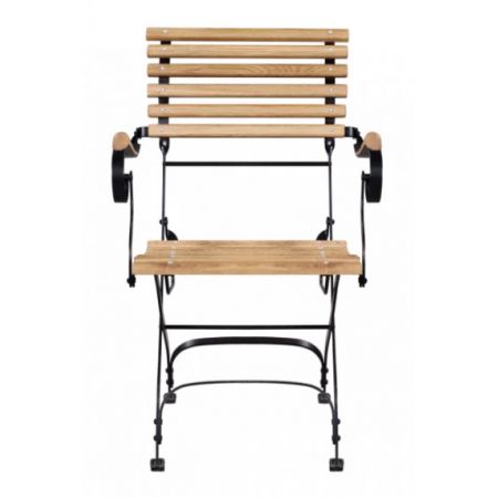 Gartenstuhl "Rochefort", Schwarz