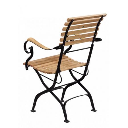 Gartenstuhl "Rochefort", Schwarz