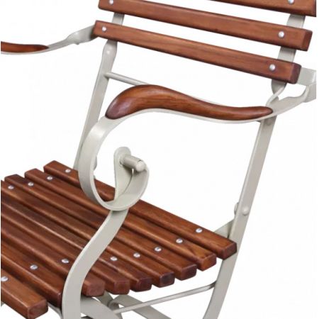 Gartenstuhl "Rochefort", Creme