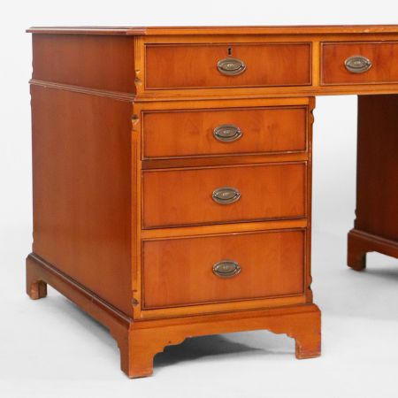 Late Georgian Style Partners Desk