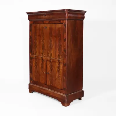 Antiker Biedermeier Sekretär aus Mahagoni