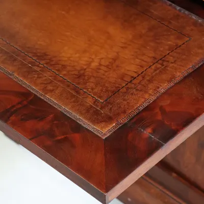 Antiker Biedermeier Sekretär aus Mahagoni