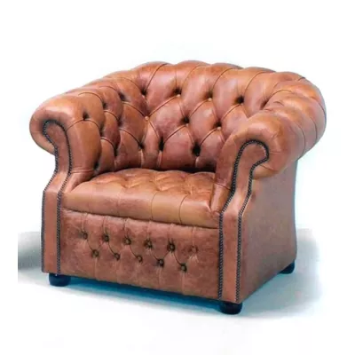 "Edinburgh" Chesterfield Sessel Buttonseat