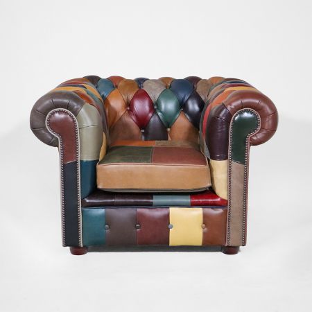 "London-Fun" Chesterfield Sessel